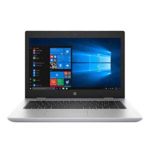 Refurbished HP ProBook 640 G5 with Intel Core i5-8th Generation processor, 8GB RAM, and 256GB SSD, ideal for business tasks and everyday use