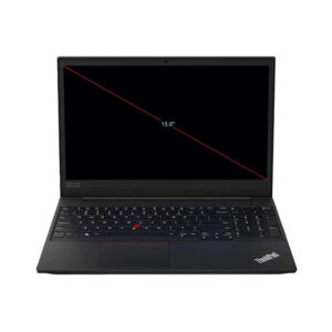 Refurbished Lenovo ThinkPad E590 laptop with Intel Core i5-8th Generation processor, 8GB RAM, and 256GB SSD