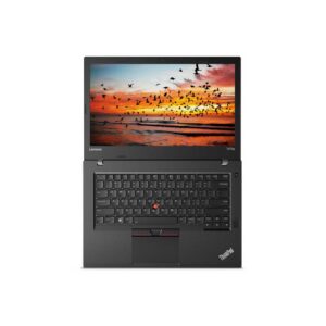 Refurbished Lenovo ThinkPad T470p laptop featuring an Intel Core i5-6th Generation processor, 8GB RAM, and 256GB SSD.