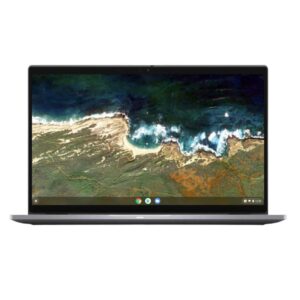 Refurbished Dell Latitude 7410 Chromebook with 8GB RAM and 256GB SSD, sleek and portable design