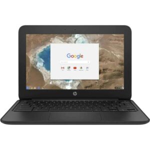 Refurbished HP Probook 11 G5 EE laptop with 4GB RAM and 32GB SSD, featuring a compact and durable design perfect for everyday use