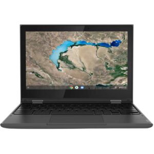 Refurbished Lenovo 300e Chromebook 81QC with 4GB RAM and 32GB SSD, in excellent condition