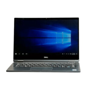 Refurbished Dell Latitude 7389 2-in-1 Business Laptop with Intel Core i7-7th Generation processor, 8GB RAM, and 256GB SSD, offering versatile functionality and high performance