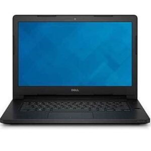 Refurbished Dell Latitude 3470 featuring an Intel Core i5-6th Generation processor, 8GB RAM, and 256GB SSD, displayed with a professional and sleek design.