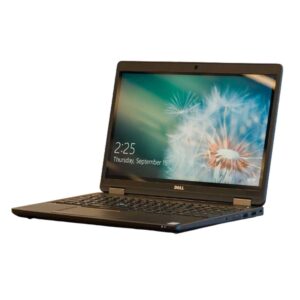 Refurbished Dell Precision 3510 featuring an Intel Core i7-6th Generation processor, 16GB RAM, and 512GB SSD, designed for high-performance computing and professional applications