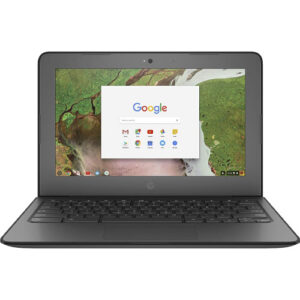 Refurbished HP Chromebook 11 G6 EE with Intel Celeron, 2GB RAM, and 16GB SSD in excellent condition