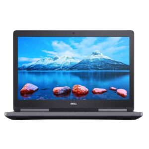 Refurbished Dell Precision 7510 laptop with Intel Core i7-6th Generation, 16GB RAM, and 256GB SSD
