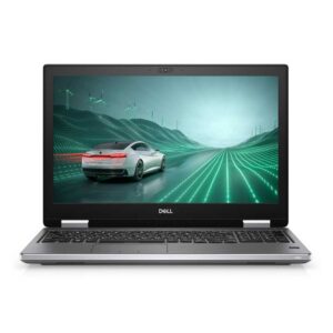 Refurbished Dell Precision 7540 laptop featuring Intel Core i7-9th Generation, 16GB RAM, and 512GB SSD. A high-performance device with sleek design and advanced features
