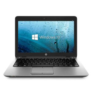 Refurbished HP EliteBook 820 G1 laptop featuring an Intel Core i5-4th Generation processor, 8GB RAM, and 256GB SSD, offering reliable performance and efficiency.