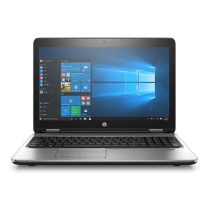 Refurbished HP ProBook 650 G3 Core i5-7th Generation laptop with 16GB DDR4 RAM, 512GB SSD, and sleek design